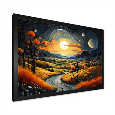 " Countryside Moody Skies III "