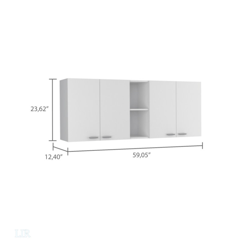 Ensemble de cuisine 7 pièces 4 portes 4 pièces, armoire murale supérieure et îlot de cuisine, îlot de cuisine, Brun