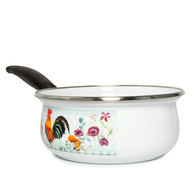 Coq STP Goods 1,45 pte Casserole en aluminium émaillé