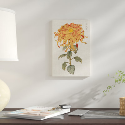 «Vibrant Mums I», impression sur toile tendue