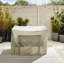 Romo Classic 4 Seater Outdoor Garden Rattan Dining Glass Top Table Set and Chairs (Cover Included)-67076583