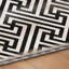 Tapis géométrique Dream Shag lavable à la machine de qualité supérieure-72368156-72368168