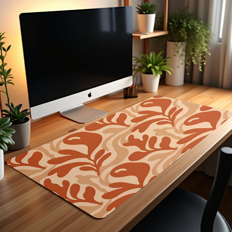 Polyester Desk Pad, 31.5x15.5