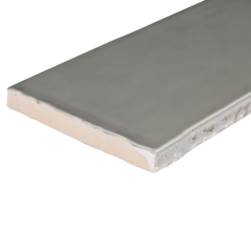 Chester 3" x 12" Ceramic Field Tile in Grey