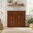 Farmhouse Double Tilt Out Trash Cabinet for 20 Gallon Trash Cans, Free Standing Recycling Cabinet with Hideaway Drawer, Barn Door Style Laundry Sorter Cabinet, Tilt Out Trash Cabinet for Kitchen-135996350