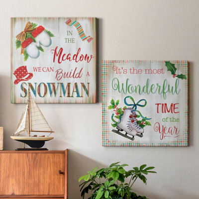 " Snow Mittens " 2 - Pieces