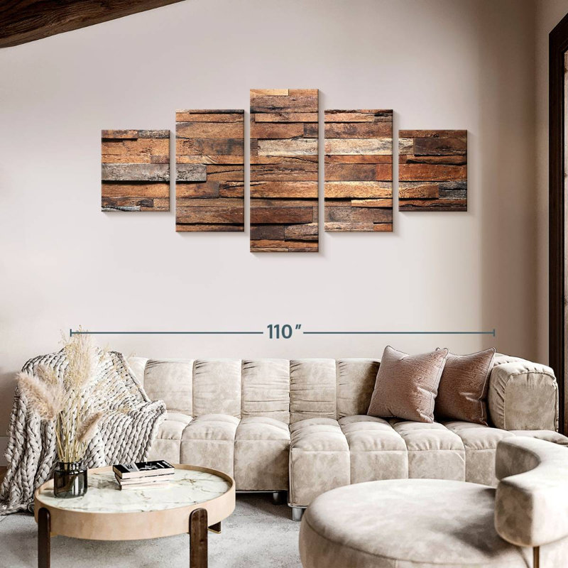 Haleyville Woods, 42" H x 92" W