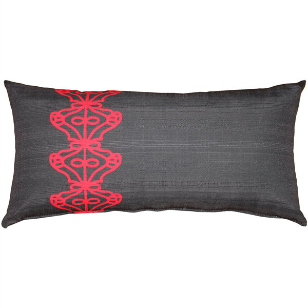 Scroll Geometric Throw Pillow