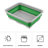 Wakeman Collapsible 7.27L Ice Bucket - Multi-Use Basin, Dish Tub, and Storage Basket-1165862805