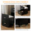 Bureau de coiffeuse 3 en 1 Haven Ato avec miroir et lumières-2015422636