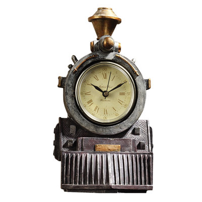 Horloge murale «All Aboard Locomotive Train»