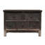 Hand Carved Vintage Chinese Reclaimed Wood Accent Chest or Low Sideboard Cabinet