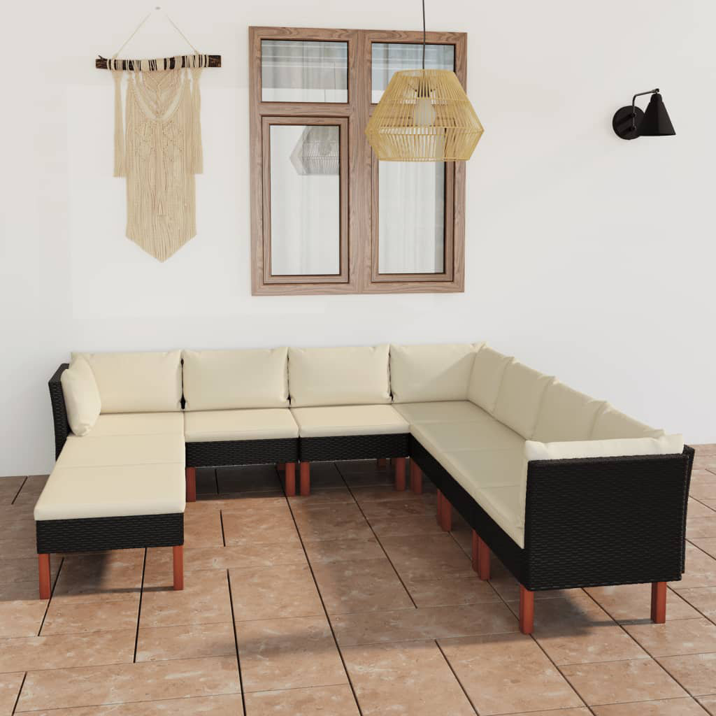 Gartenecksofa Jorddy mit Kissen