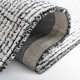 Rowe Handmade Tufted Ivory/Black Area Rug