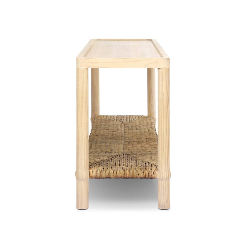 Gabriella Console Table, Light Natural Sungkai