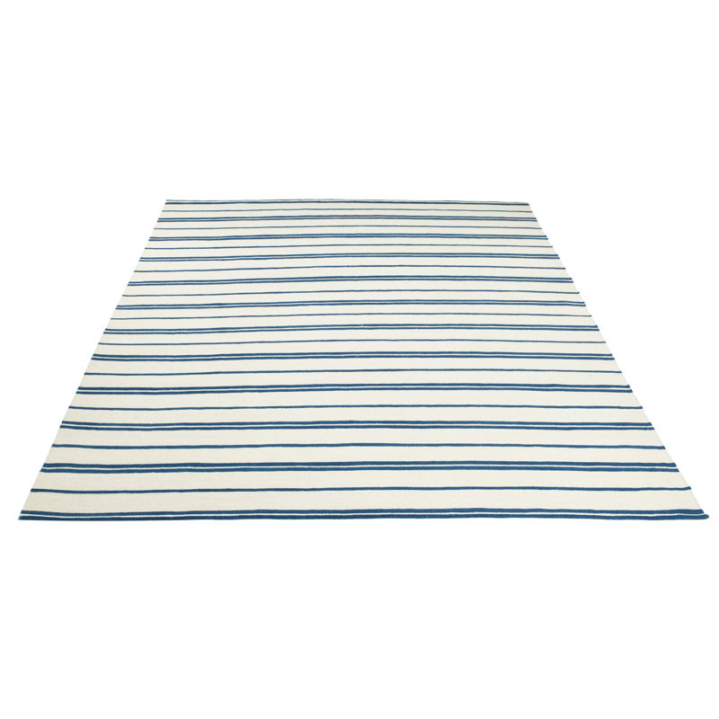 Ralph Lauren Sagaponeck Stripe Wool Striped Rug, Rectangle 10' x 14'