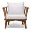 Chaise de patio avec coussins Cherri