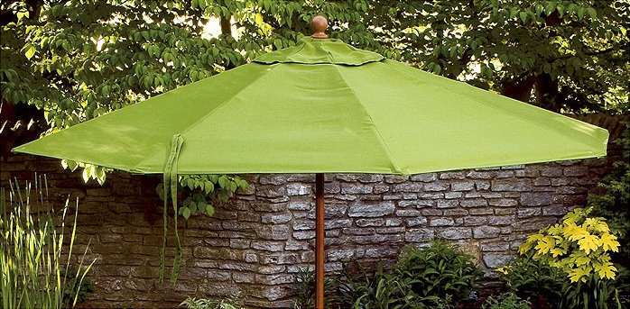 Market 108'' W Umbrella, Navy
