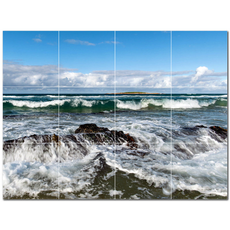 Vagues photo 8 x 8