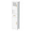Grande armoire de rangement pour salle de bain - 1 tiroir, 2 portes, design, espace de rangement blanc réglable