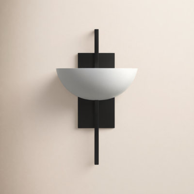 Chenery Single Light Brass Flush Mount Sconce
