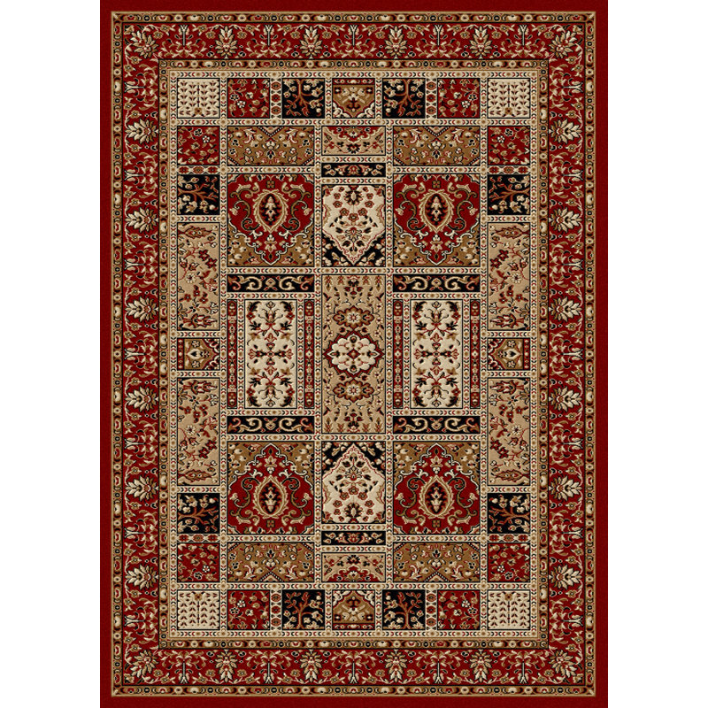 Tapis rouge Weisgerber, Rectangle 3 pi 3 po x 4 pi 11 po