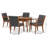 4 - Person Four Leg Dining Set-1846724124