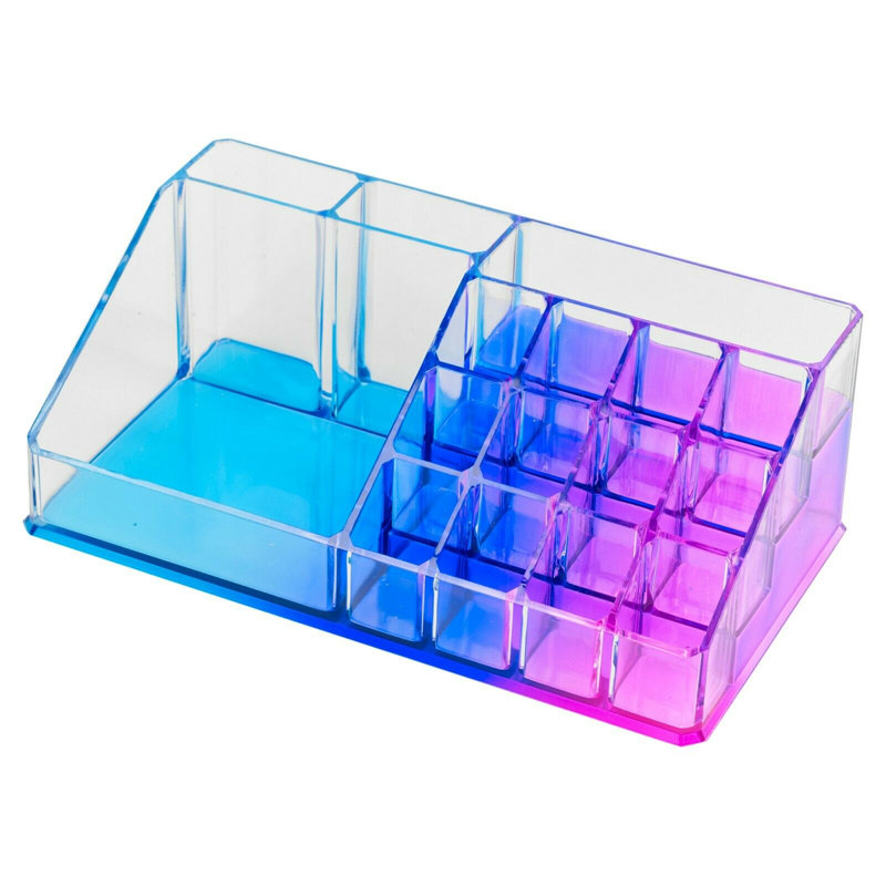 Molinar Acrylic 16 Compartment Make Up Organiser