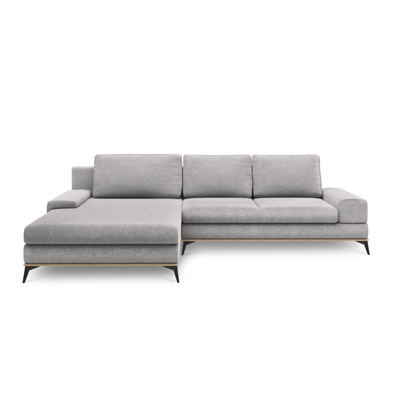 Cuiksa 5 Seater Sofa Bed, Light Grey, Left Hand Facing
