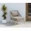 Andria Outdoor Teak Lounge Chair-419723690-419723691