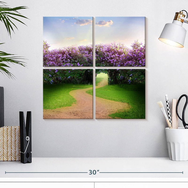 Alvord Spring Forest Magic, 18" H x 18" W