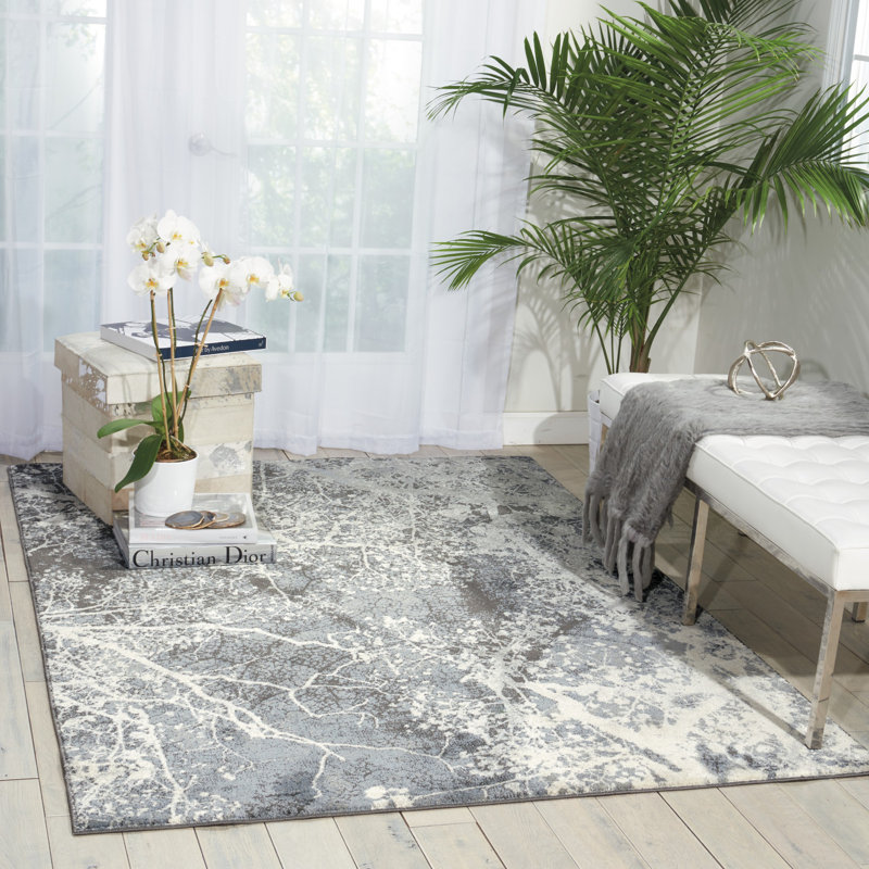 Nornton Abstract Area Rug, Rectangle 160 x 221cm