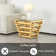 Cordellia Glass Top Single Coffee Table