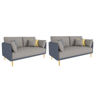 Casual Cafe Restaurant Bench Leathaire Upholstered Bench