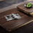 Luxury-Style Square Solid Wood Coffee Table-737048825