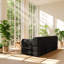 78.74 " Corduroy Sofa Bed