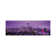 Seattle Panoramic Skyline Cityscape (Evening) - Wrapped Canvas Panoramic Print