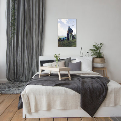 " The Stay At Homes " Painting Print