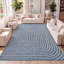 Tapis intérieur / extérieur bleu foncé / crème Alecxia-276277031