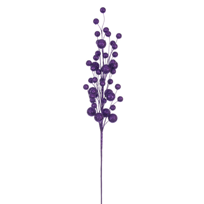 27" Baby Multi Ball Glitter Spray, 4 per bag., Purple