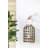 Decorative Lantern With Handle, Wooden Lantern For Indoor Outdoor, Home Garden Wedding