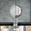 Huldar Glass Flat Wall Mirror
