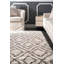 Tapis ivoire à motif géométrique Ortonville-25254865