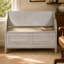 Banc de rangement rustique multifonctionnel