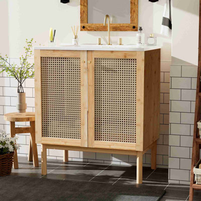 Bathroom Vanity with Soft-Close Design