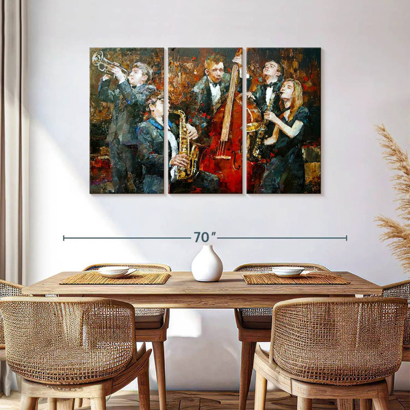 Abarca Musicians, 36" H x 57" W