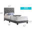 Charmant lit simple avec rangement-718172462