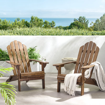 Lilwenn Foldable Outdoor Adirondack Chair