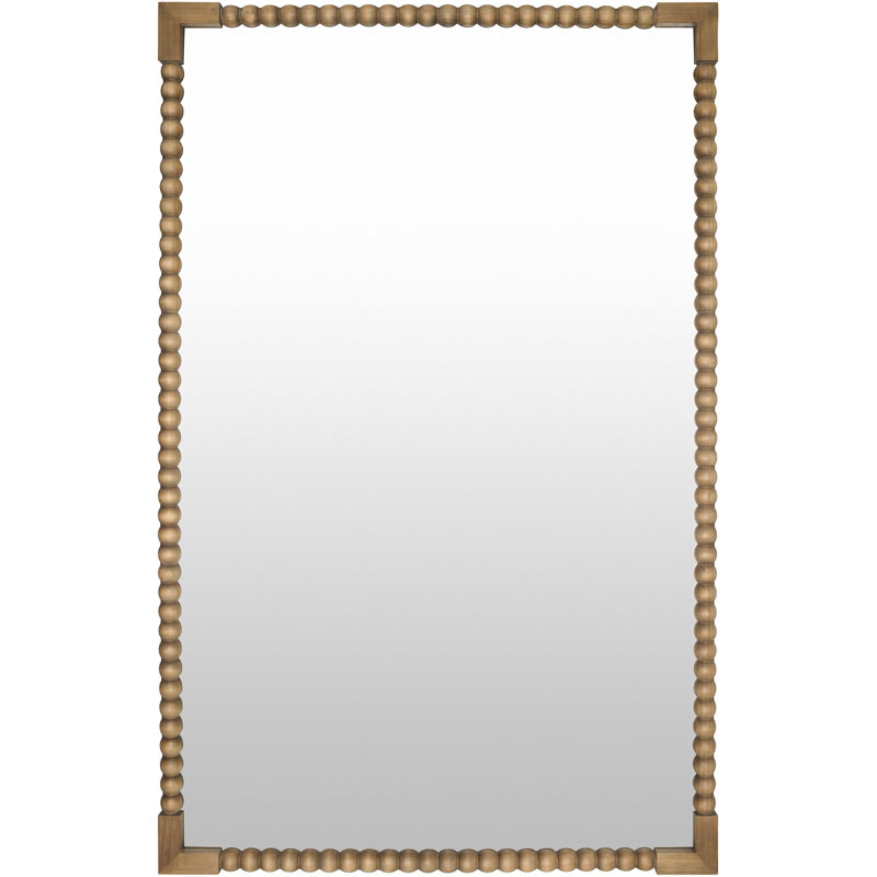 Galey Alix x Livabliss Lizzie Mirror, 80" H x 50" W , Brown Wood