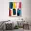 Oliver Gal CaliSunset II Abstract - Hand-Applied Glass Coat Framed Canvas Art-1465030894-1465030881